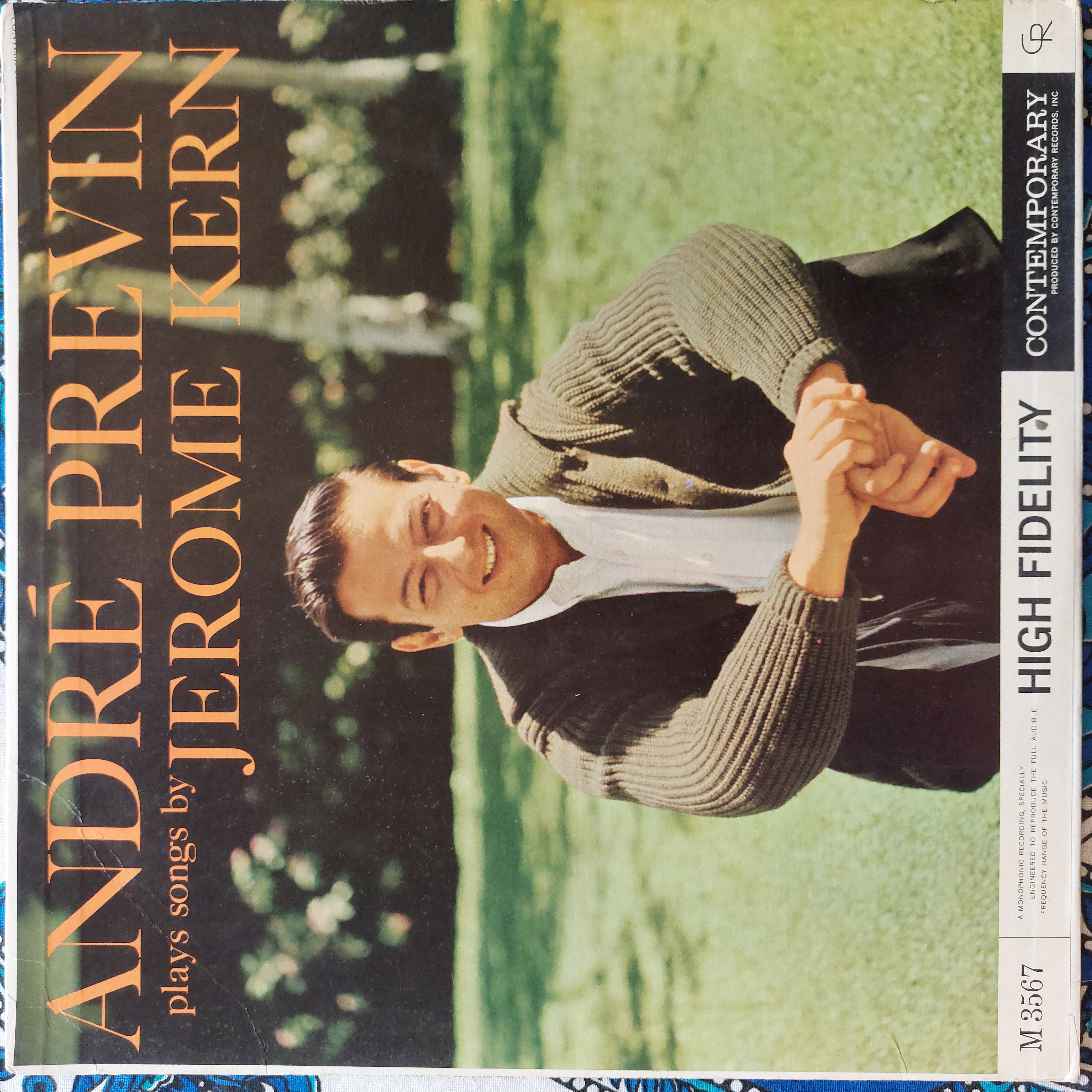 Plays Song By Jerome Kern — André Previn