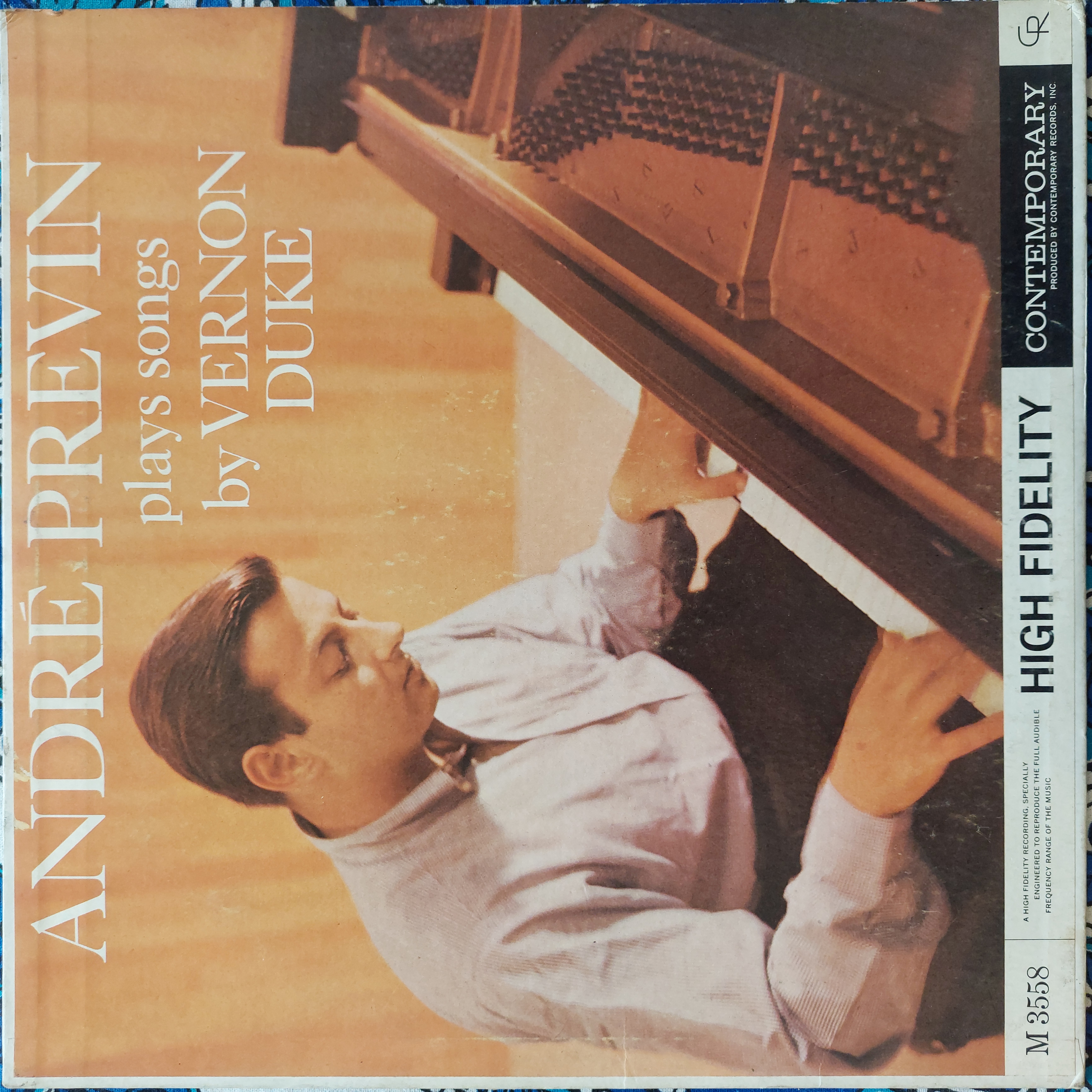 Plays Songs By Vernon Duke — André Previn