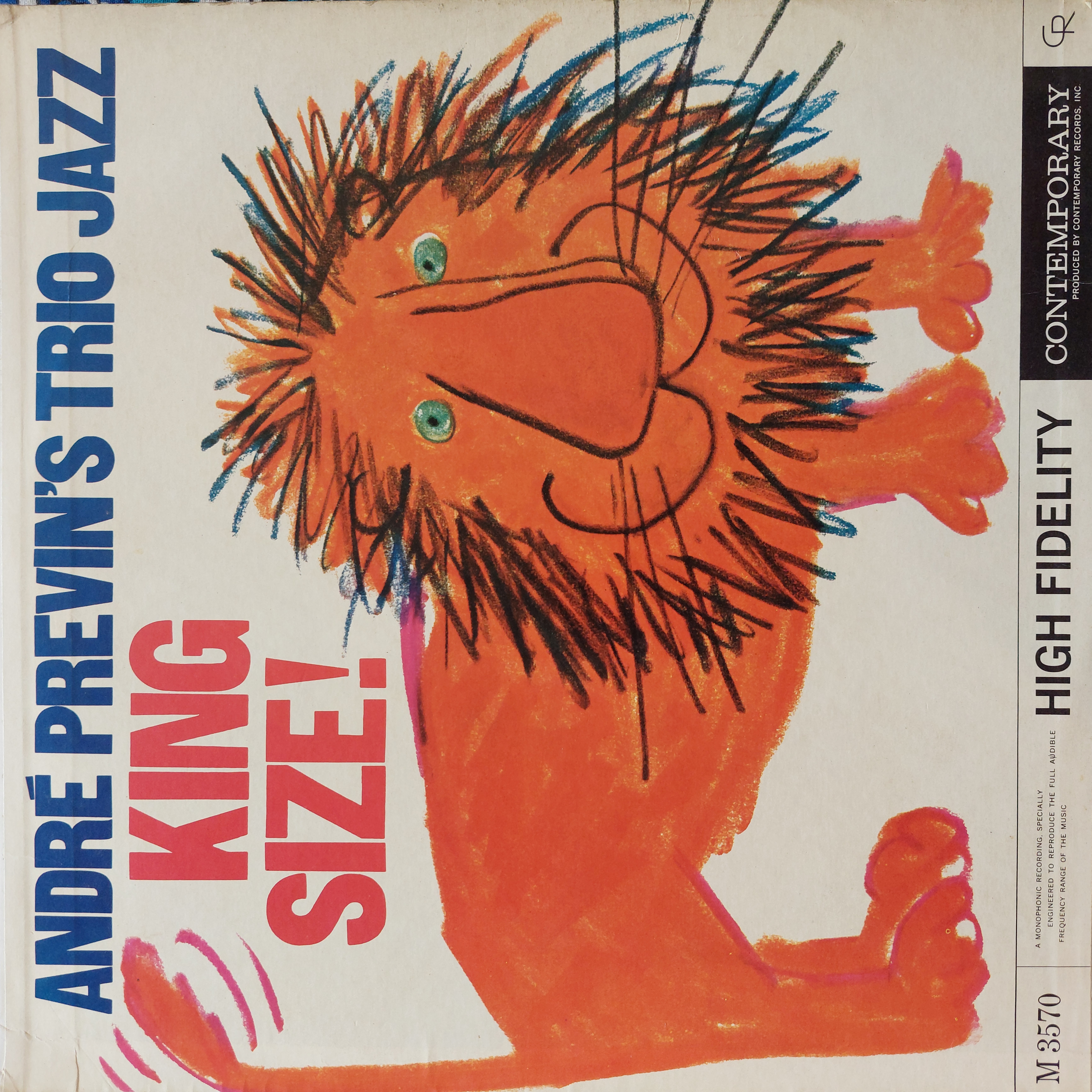 King Size — André Previn's Trio Jazz